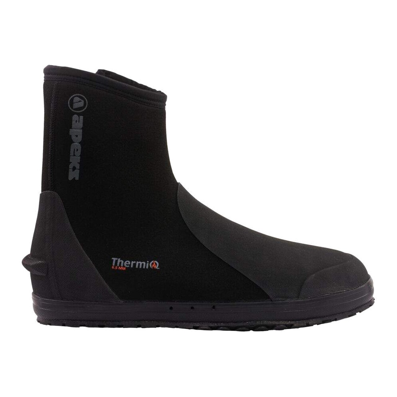 Escarpines De Neopreno De Buceo Con Cremallera Thermiq 6.5Mm 7222013738BKBK