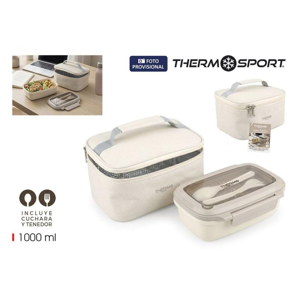 INDE FUNDA TERMICA CON FIAMBRERA 1000ML THERMOSPORT THERMOSPORT 20x14x8 Cms.