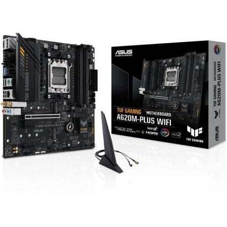 Placa Base Asus TUF GAMING A620M-PLUS WiFi Socket AM5/ Micro ATX