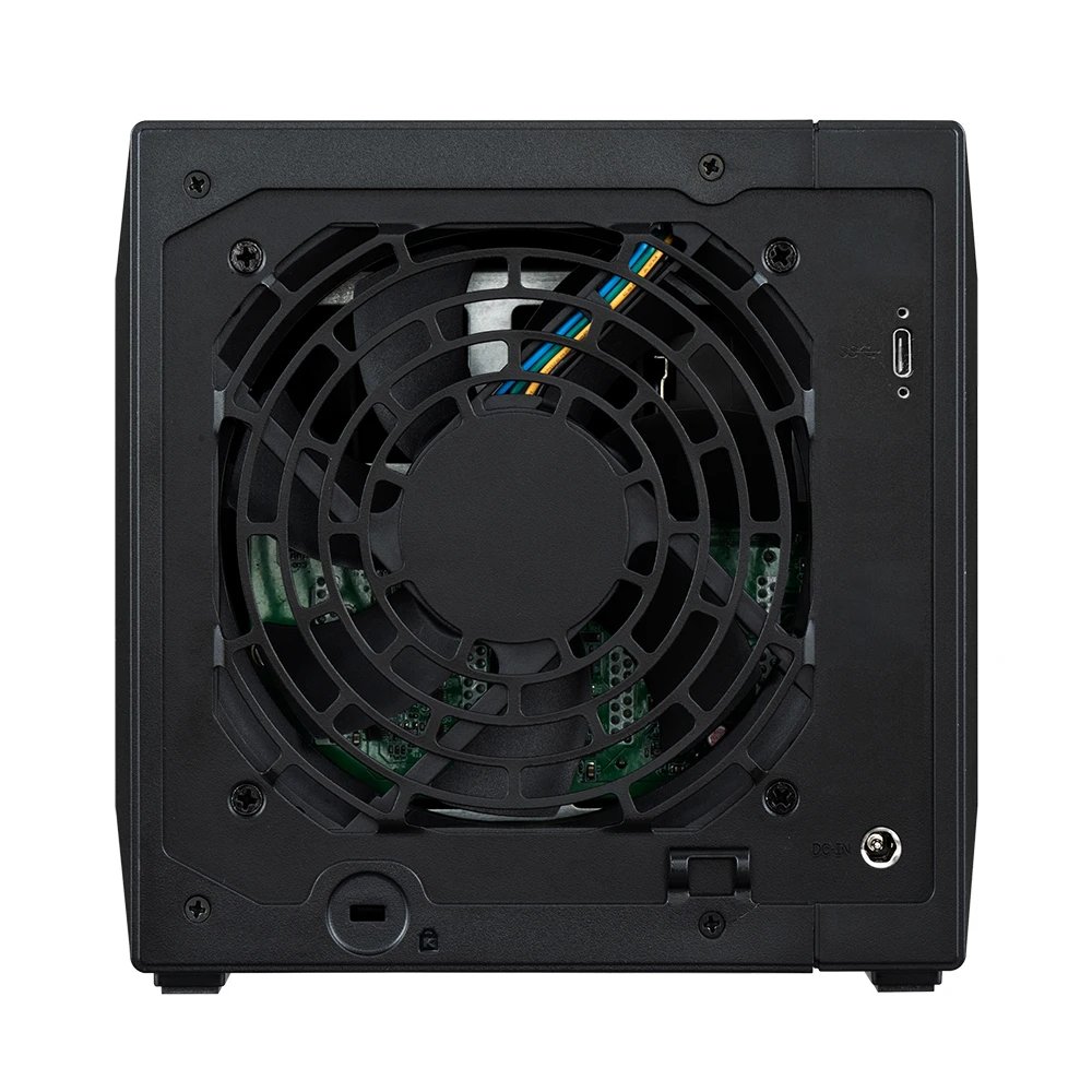 Asustor - Expansor de almacenamiento AS5004U para NAS con 4 bahías SATA3 y USB-C hasta 88 TB