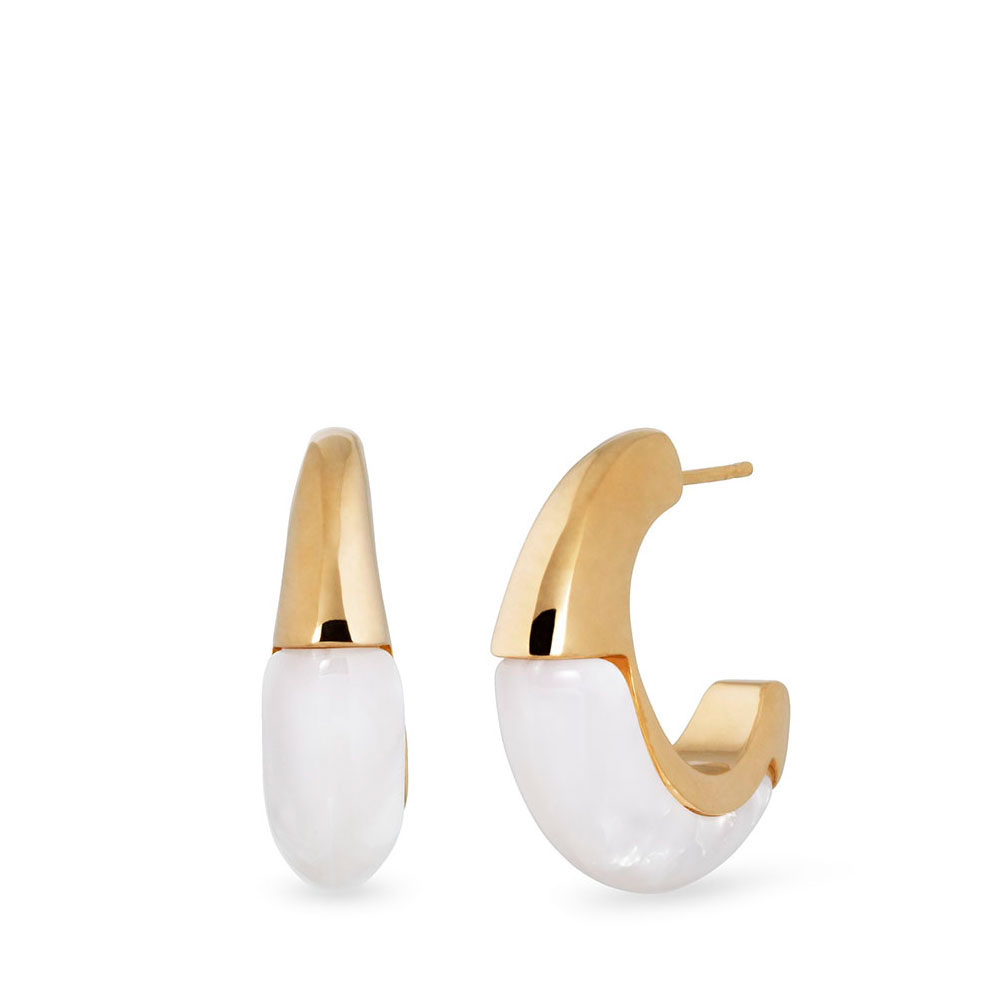 Vidal & Vidal Pendientes semiluna X48279 , para Mujer