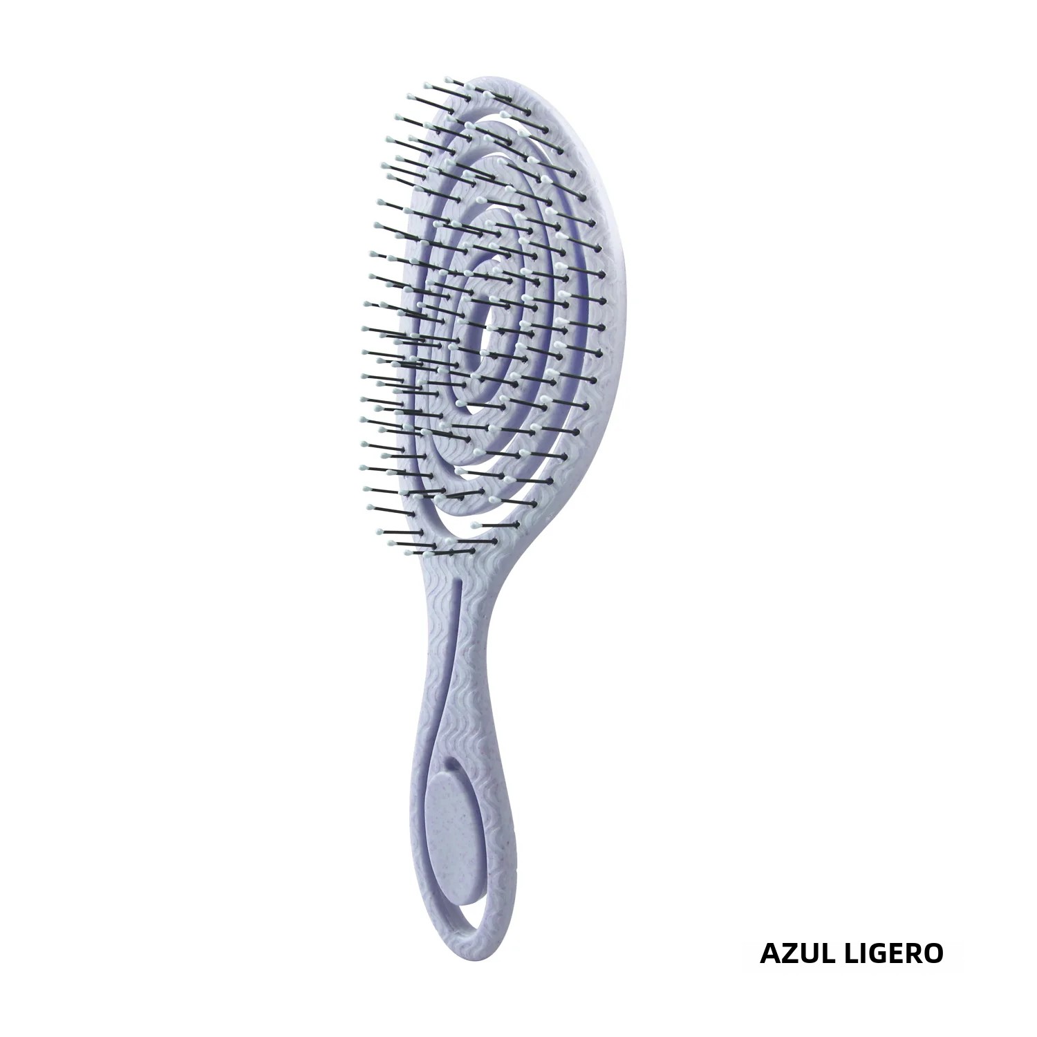 TK Cepillo De Pelo Para Masaje Y Desenredar Nylon Herramienta De Peluquería Para Cabello Rizado Uso En Salón De Belleza