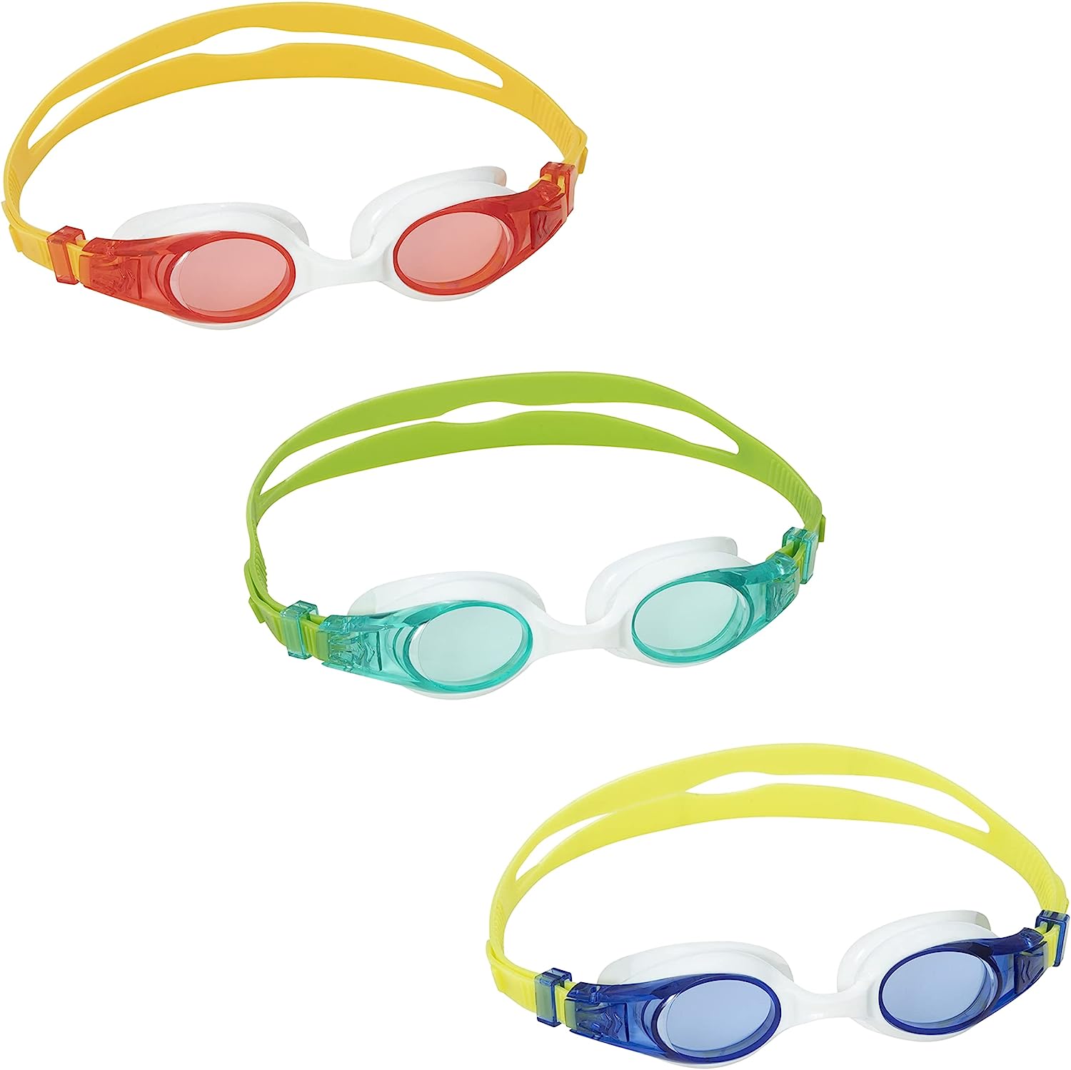 Gafas de Natación Bestway para Niños/adultos Protección UV, Ajuste Cómodo Color Surtido 1 unidad