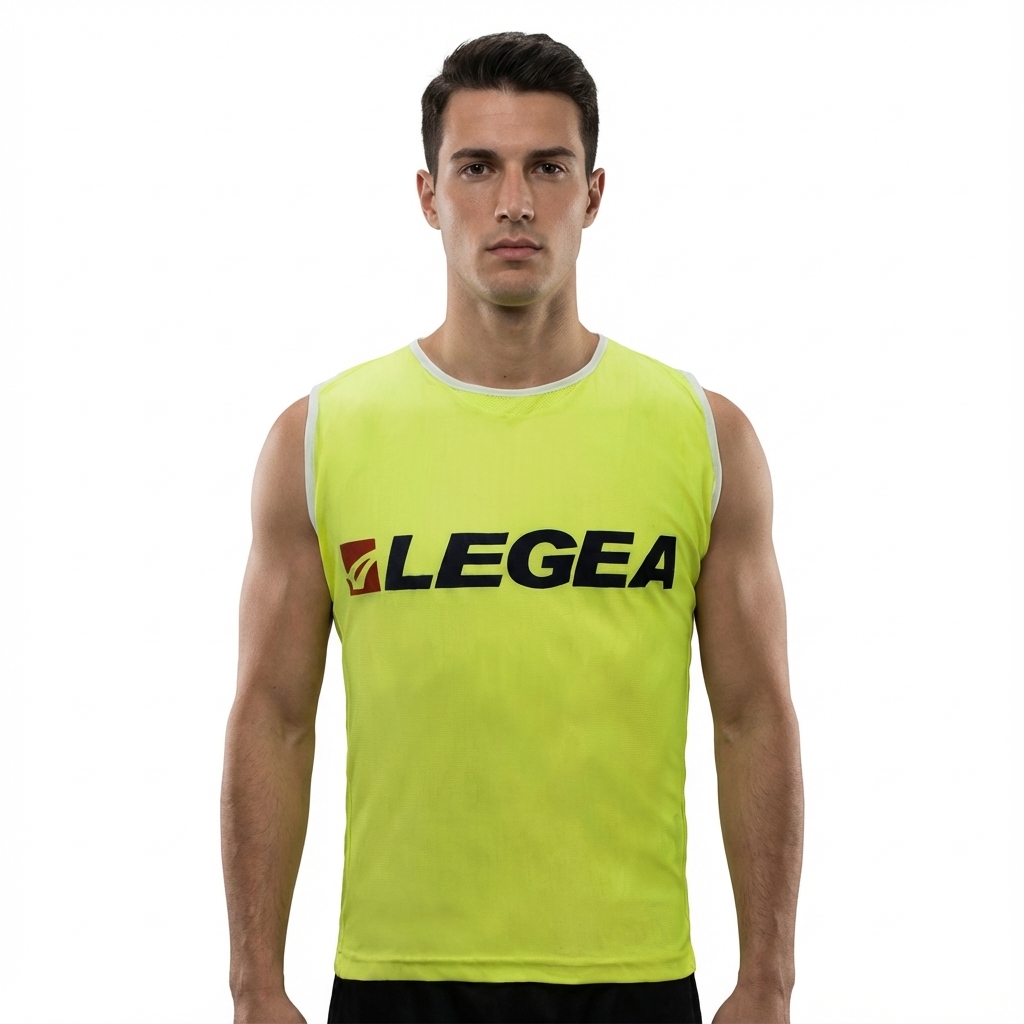 Legea Casacca Running Reflective Giallo - 100% Poliestere - Traspirante