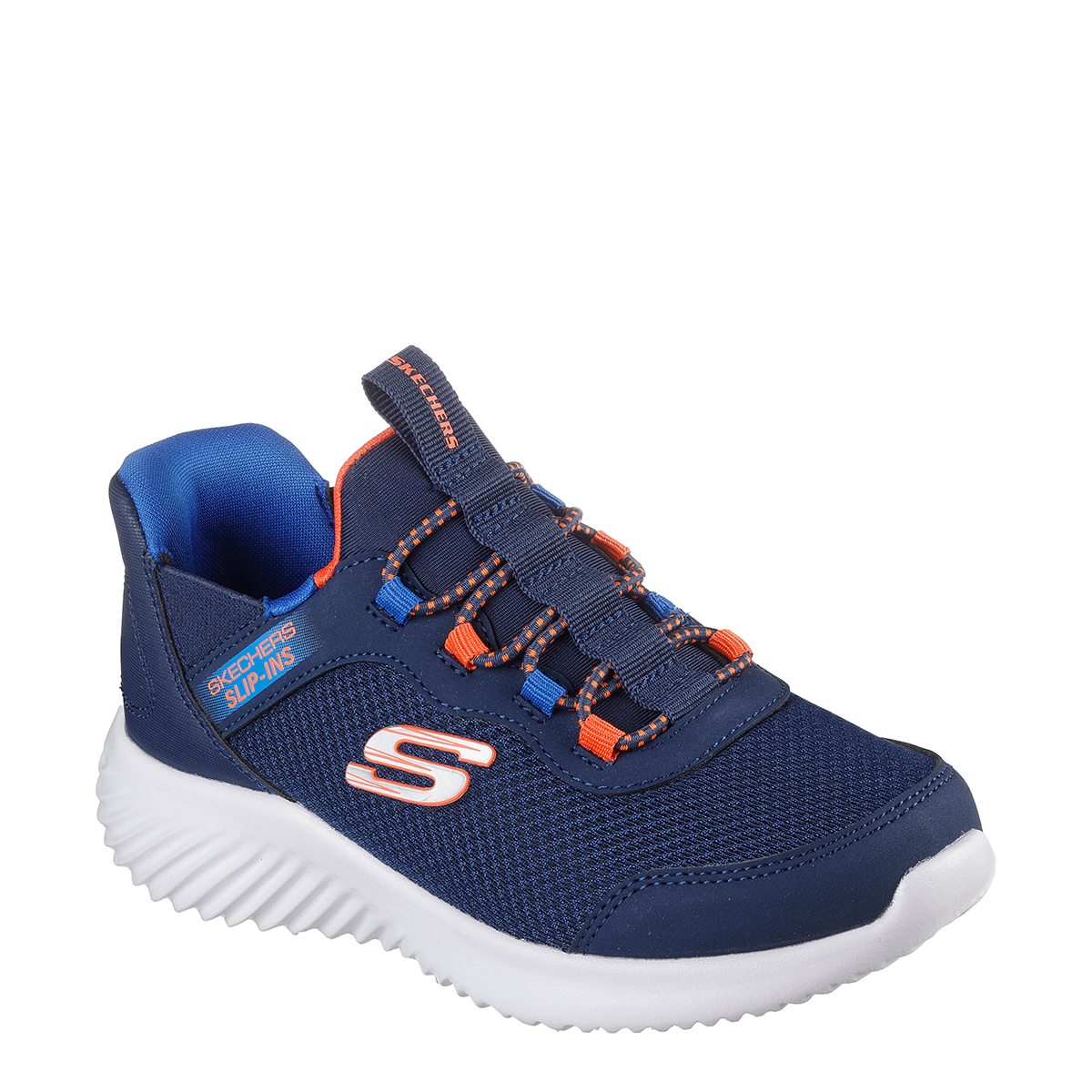 Skechers Zapatillas Bounder Marinas 403822L-NVBL , para Niño