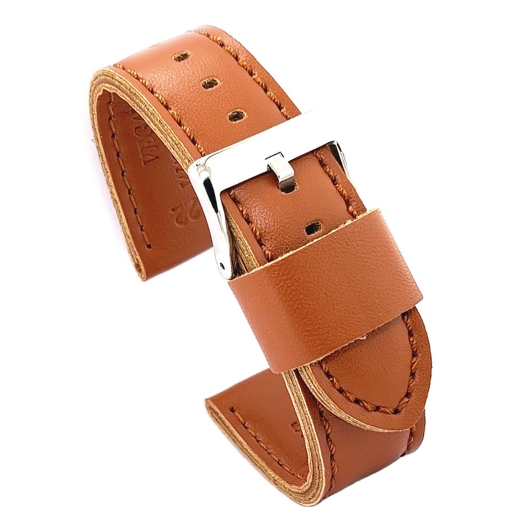 Correa Diloy de microfibra color Marron Correas Diloy