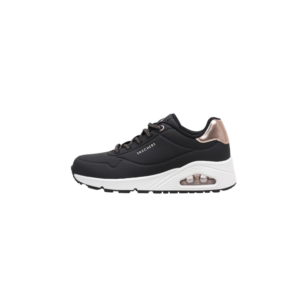 Skechers UNO - SHIMMER AWAY Deportivas Planas Mujer Negro