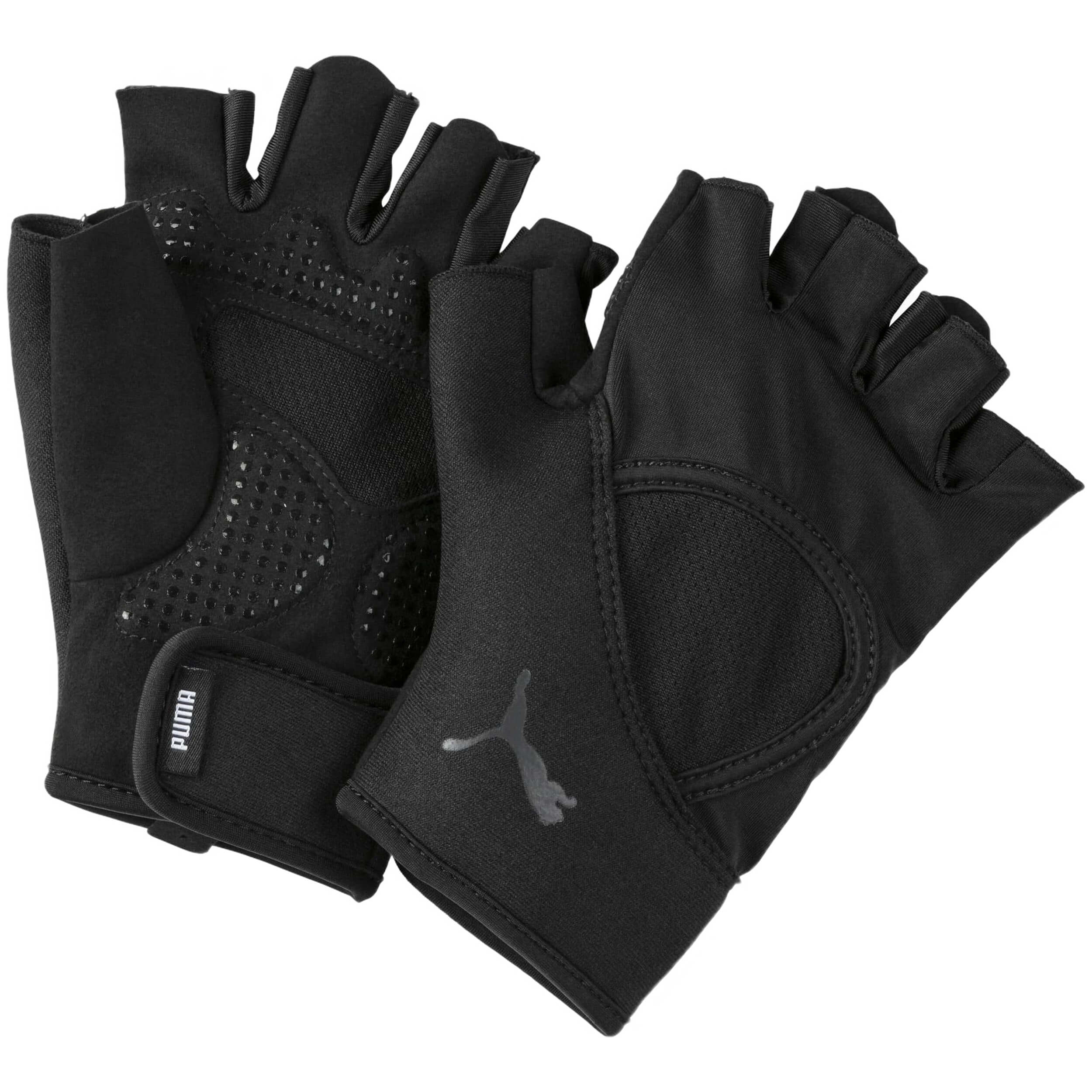Guantes Puma modelo 041466-03 para hombre y mujer en color Negro
