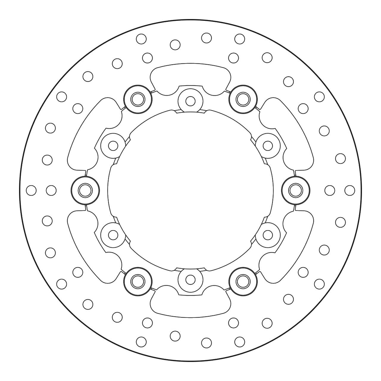 Disco De Freno Flotante 78B408a9 78B408A9