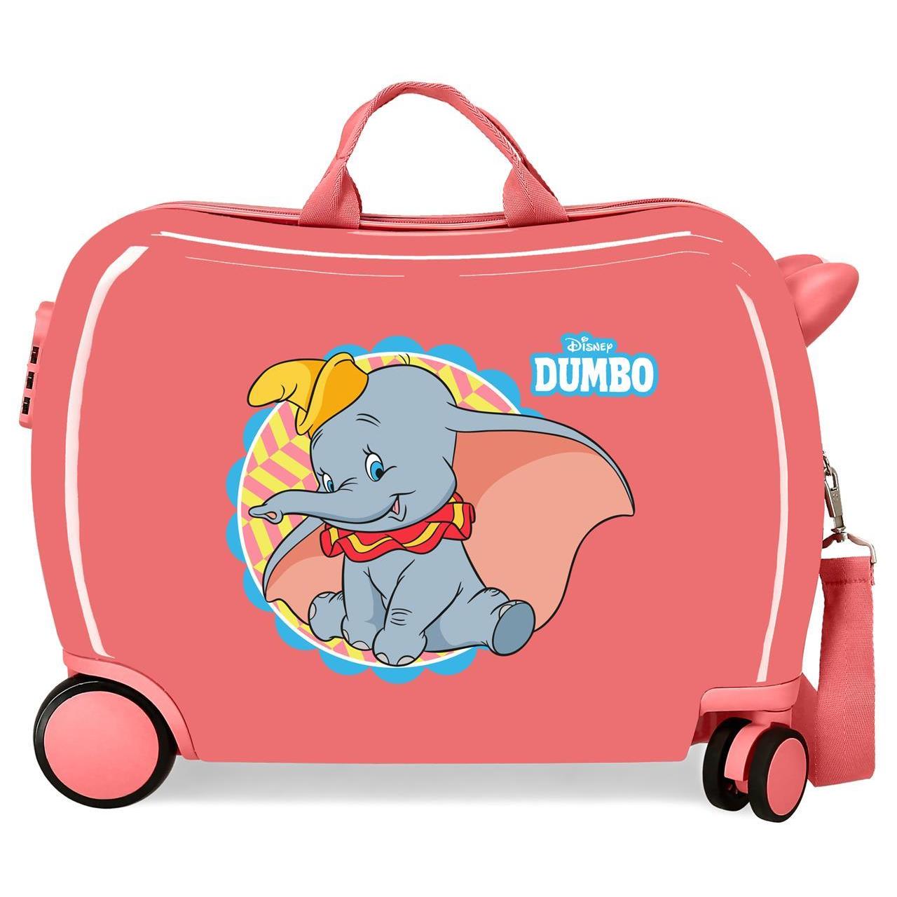 Maleta Infantil Disney Multicolor, Fabricada en ABS Resistente, 34 Litros, 2,1 kg, para Viajes en Familia