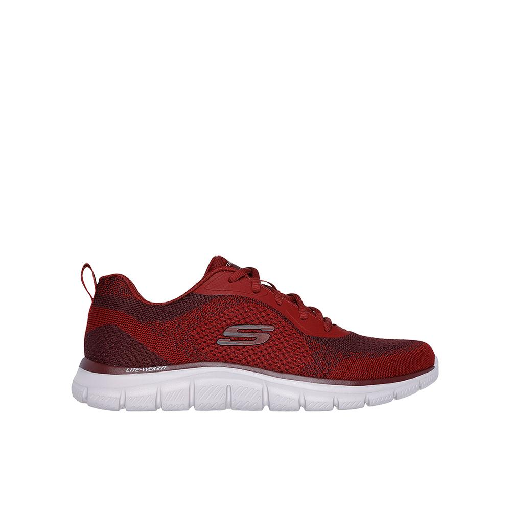 Skechers Track - Glendor Zapatillas deportivas para hombre rojas en textil 84372