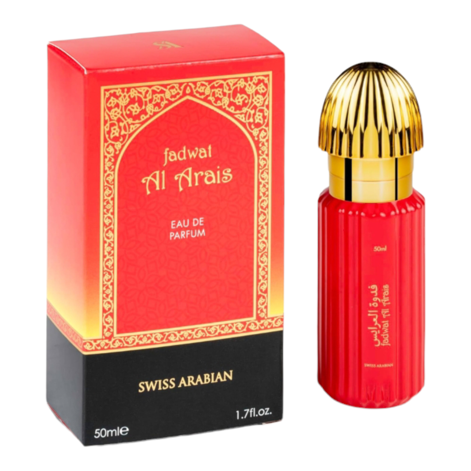 swiss arabian fadwat al arais eau de perfume 50ml , mujer