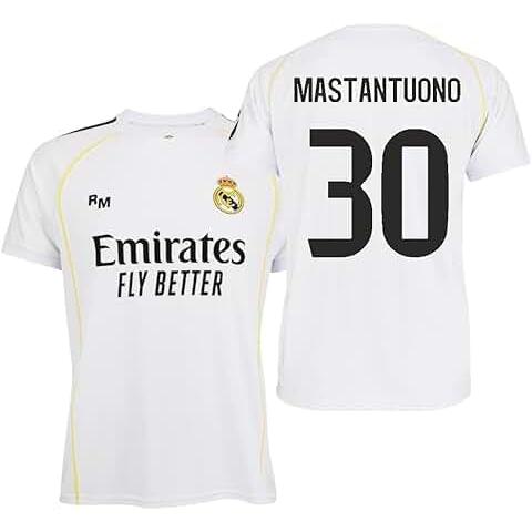 Real Madrid Conjunto camiseta y pantalón Infantil 1a equipación 25-26 - Réplica Oficial.