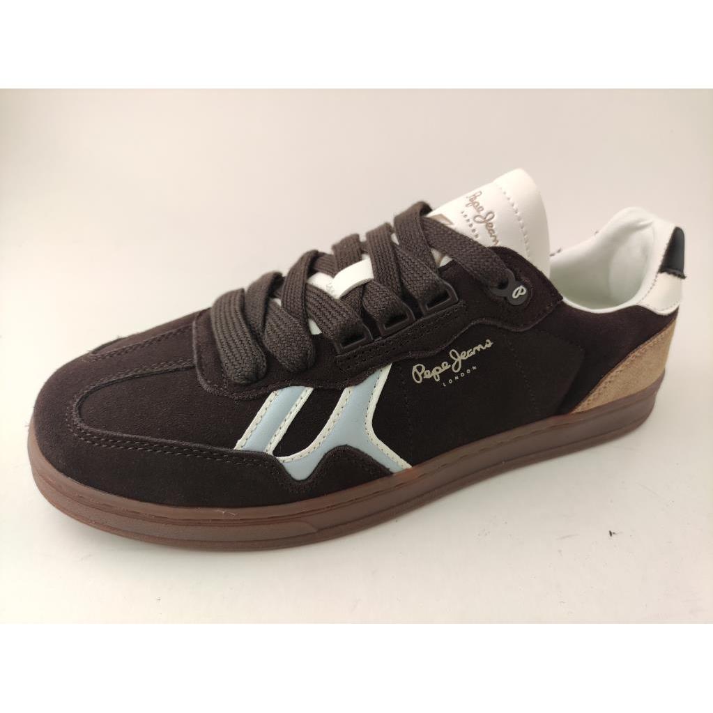 PEPE JEANS - sneaker uomo marrone scuro