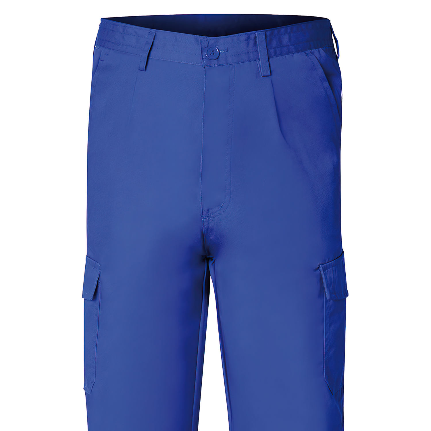 WOLFPACK LINEA PROFESIONAL Pantalon De Trabajo Largo, Color Azul, Multibolsillos, Resistente, Talla 40