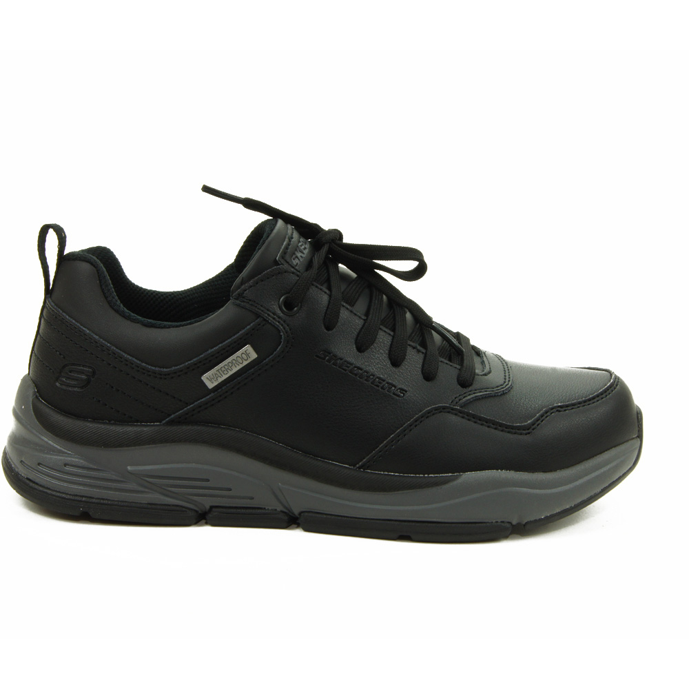 Skechers mod. 210021 zapato casual para hombre en engrasado, cordones