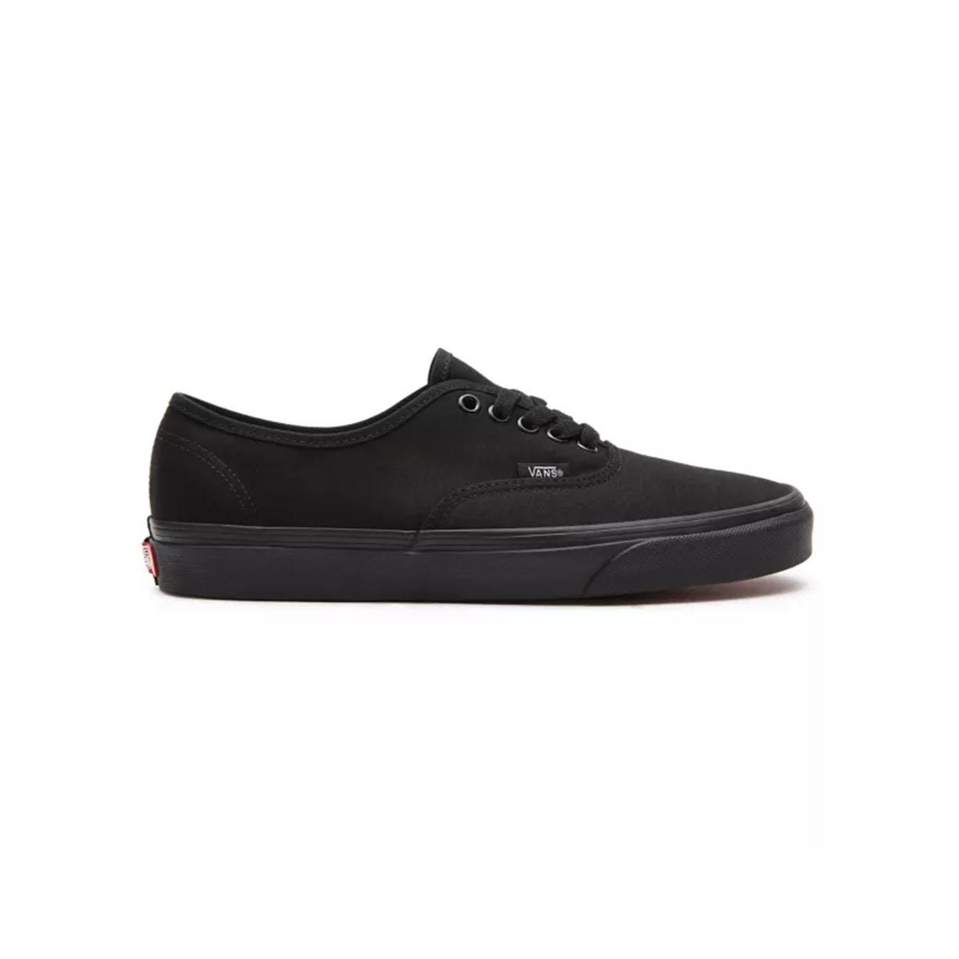 Zapatilla Vans Authentic Negra Mujer - Lona Resistente y Suela de Cuacho