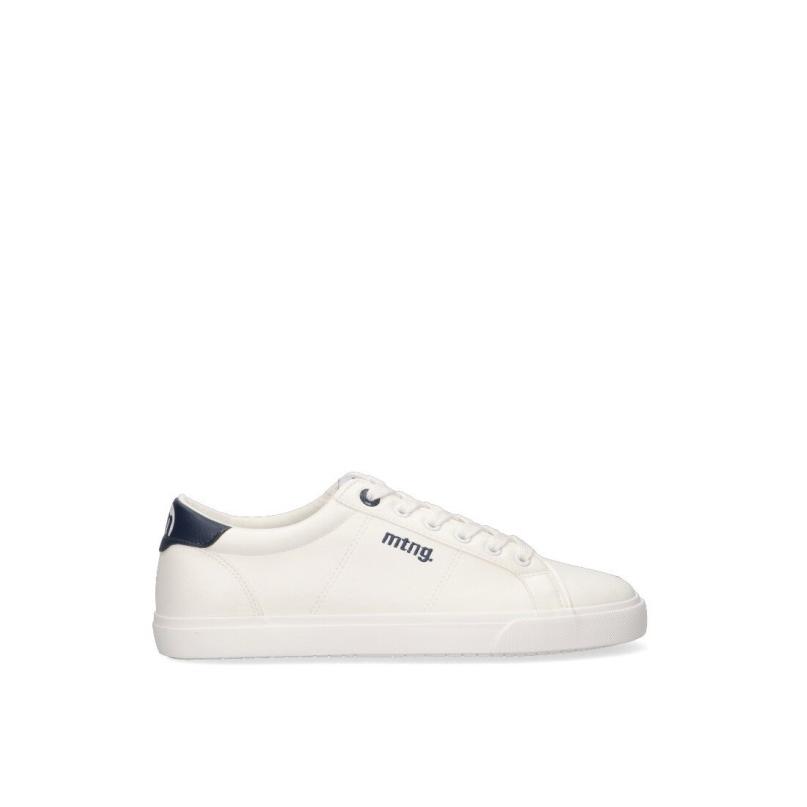 Zapatillas Casual Mustang - Hombre - Suela Plana - Modelo 84732 - Color Blanco