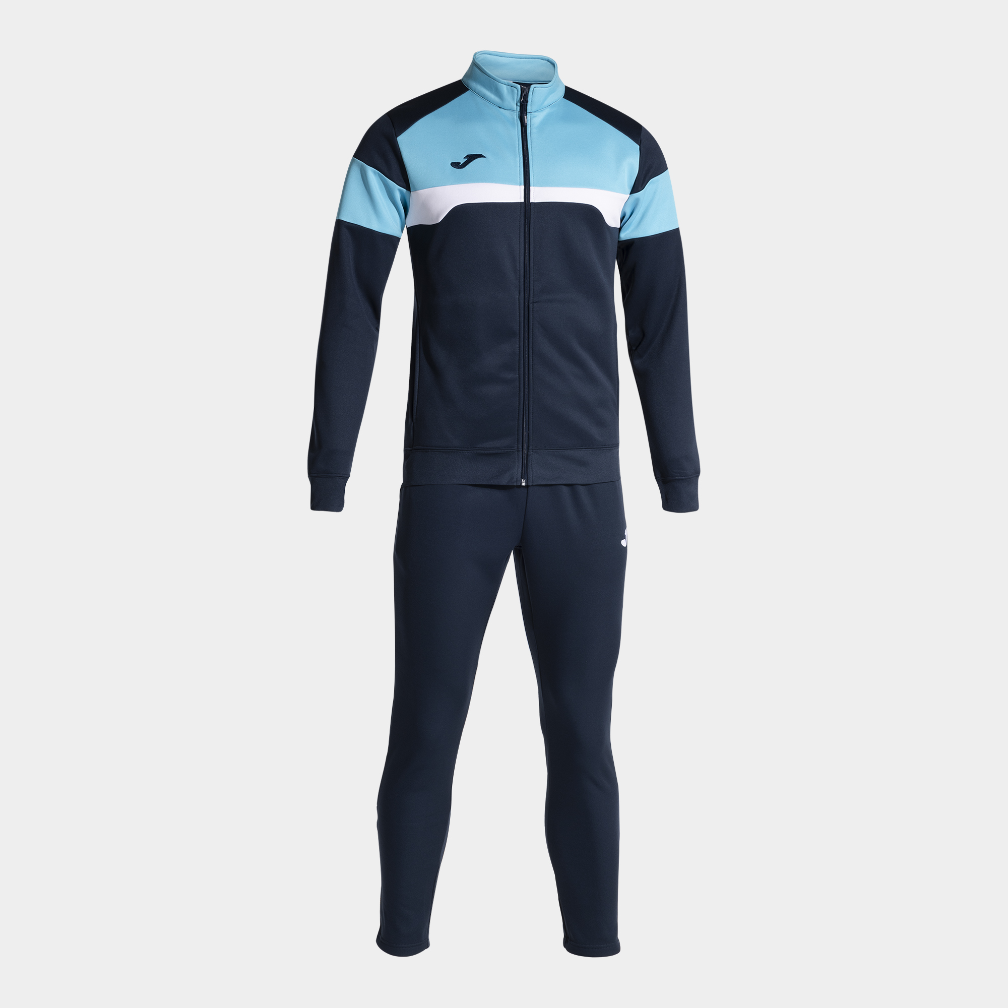 Chándal Hombre Joma Danubio III 103733 Marino Turquesa Flúor  342 Confortable