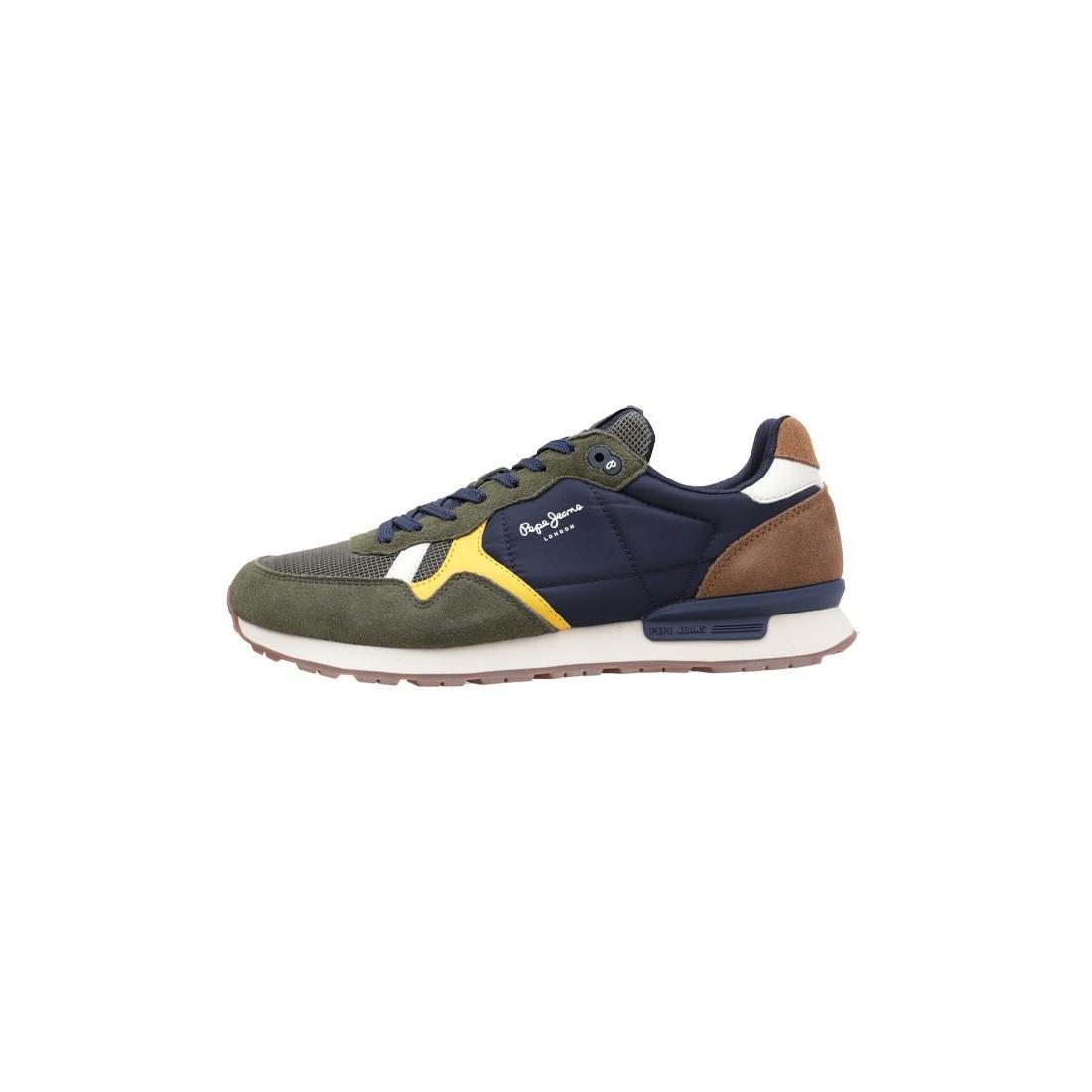Pepe Jeans BRITT MAN STUDIO GREEN DEPORTIVAS PLANAS hombre Combinado