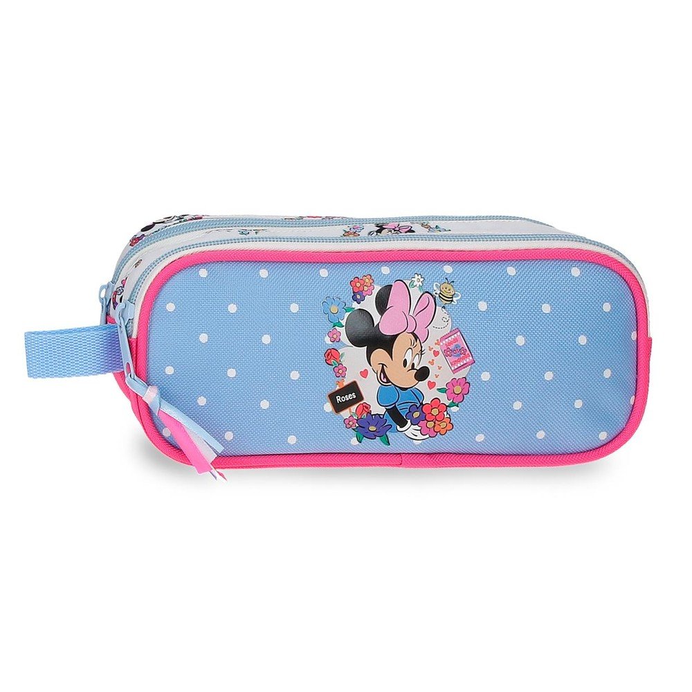 JOUMMA ESTUCHE DOBLE MINNIE FLOWERS 610098 MINNIE FLOWERS 7x23x9 Cms.