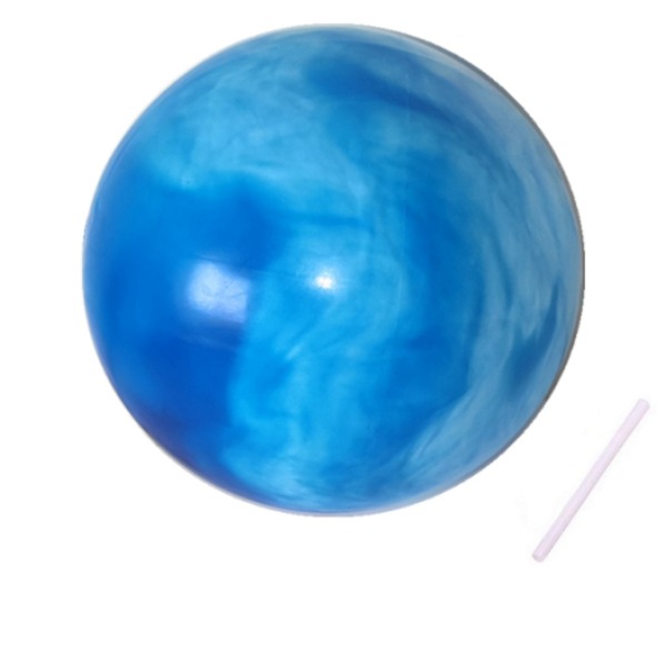 Pelota de Pilates/Yoga Mini de PVC Esmerilado 25cm - Para Gimnasia, Equilibrio, Fitness y Glúteos