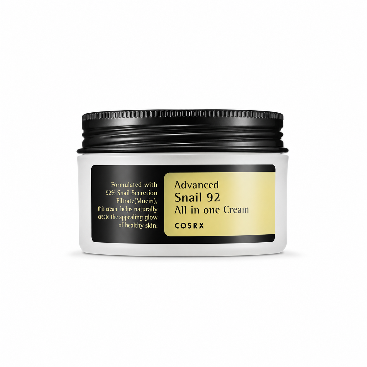 Cosrx Advanced Snail 92 All In One Cream 100 Ml | Crema Facial Reparadora E Hidratante Con 92% De Mucina De Caracol
