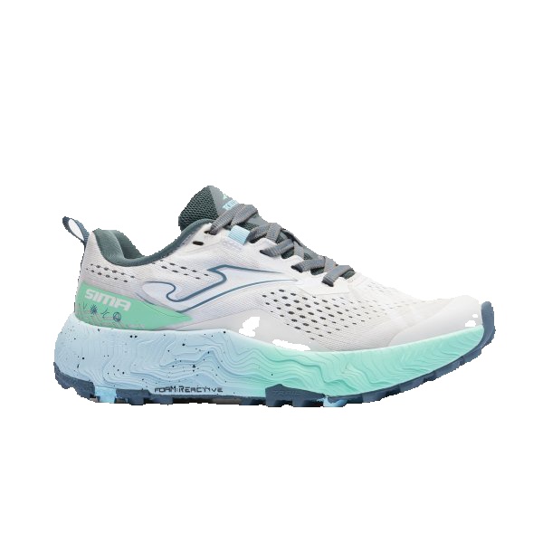 Zapatilla Trail Mujer Sima 2602 Blanco Transpirable