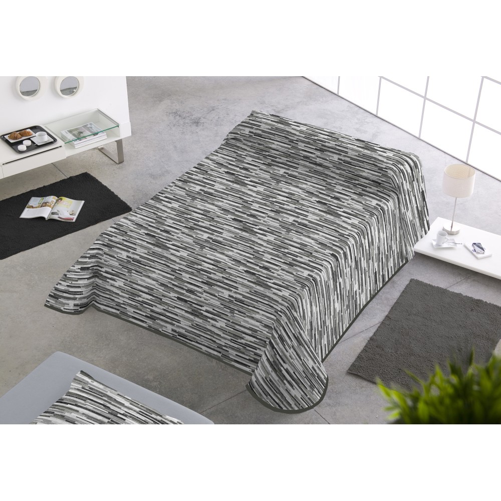 SABANALIA - Colcha estampada Verona (Disponible en varios tamaños) | Colcha ideal para primavera y verano | Producto ligero y decorativo