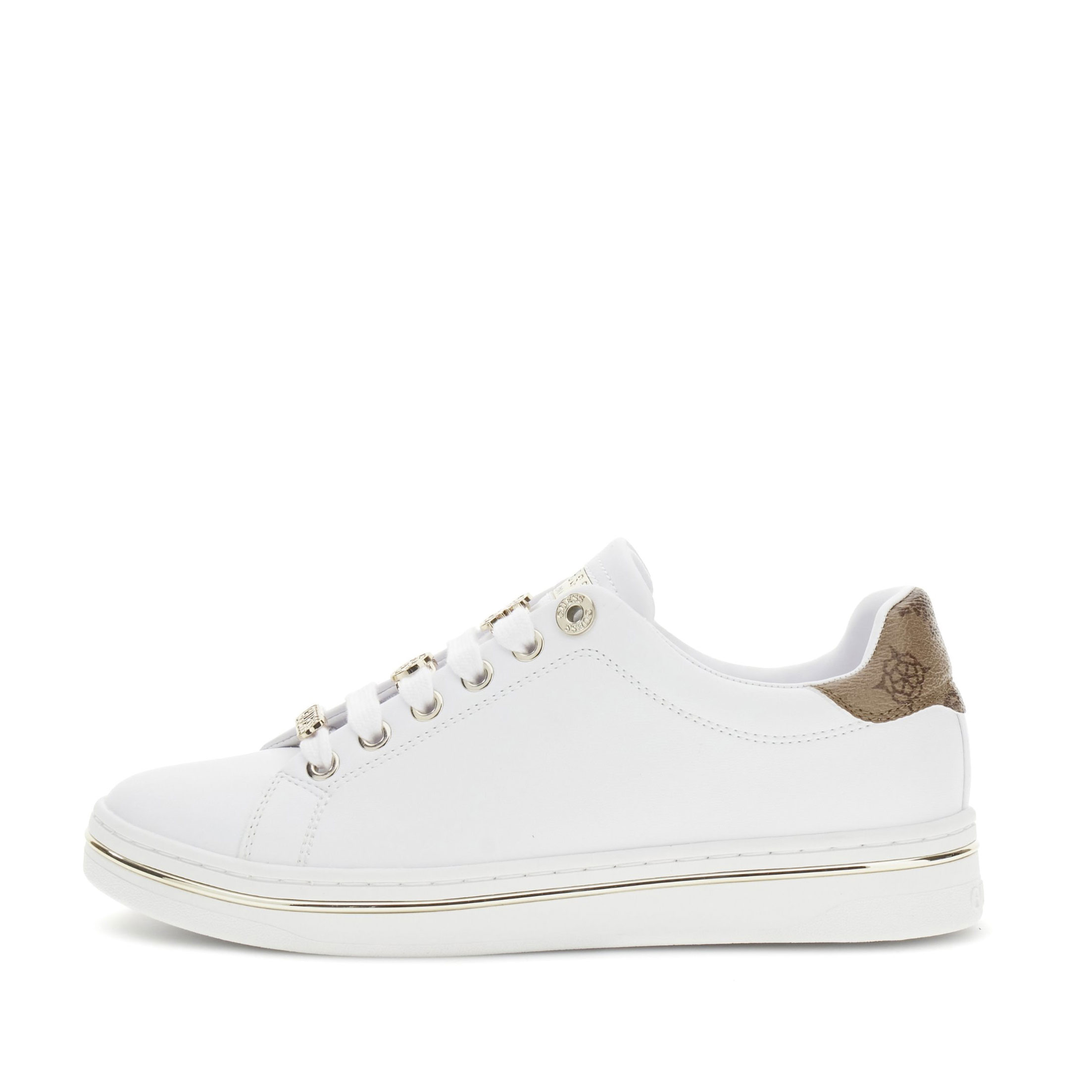 Guess..  Zapatillas en color blanco FLTSTS ELE12-WHITE , para Mujer