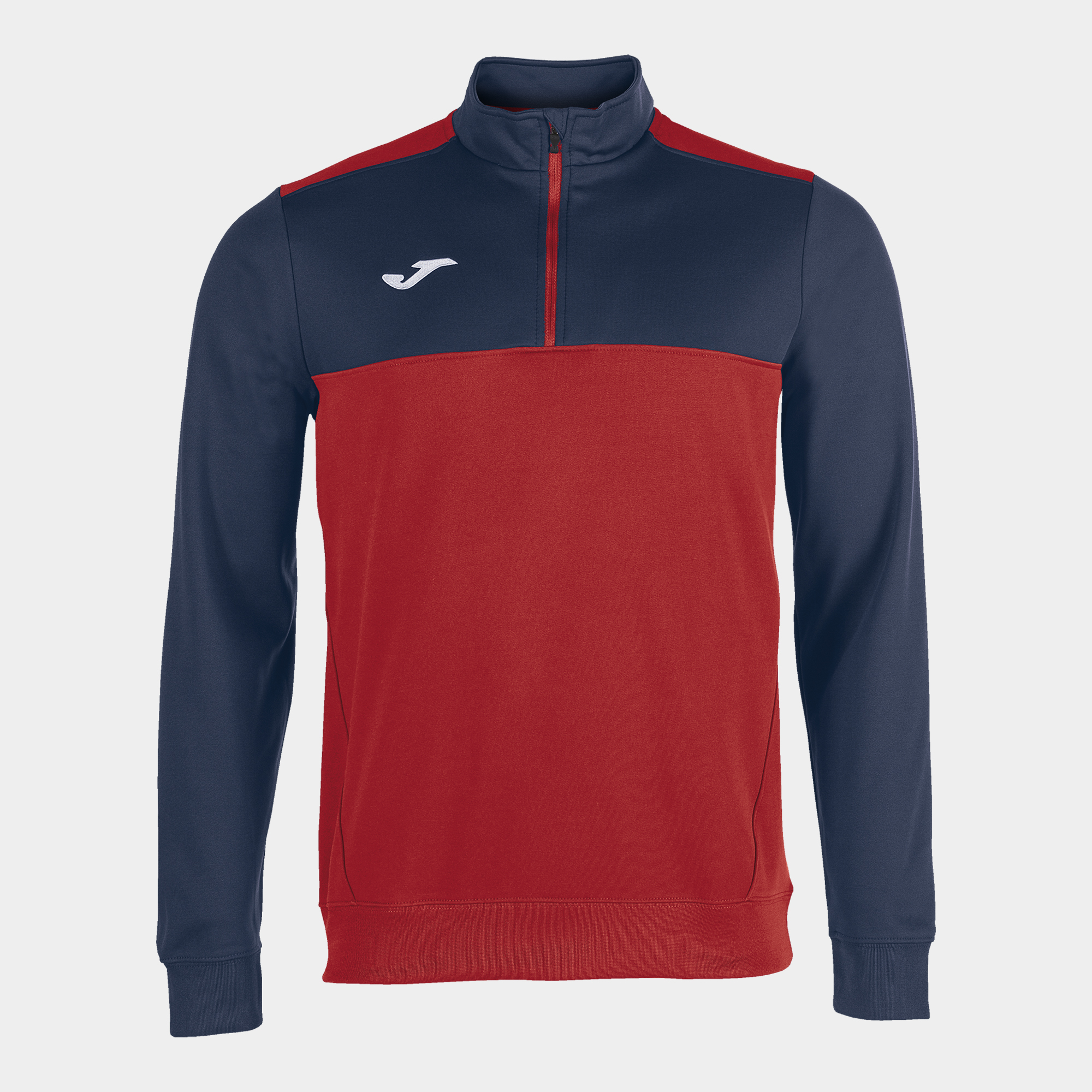 JOMA SUDADERA 1/2 CREMALLERA WINNER ROJO-MARINO Talla 5XS Niño Junior