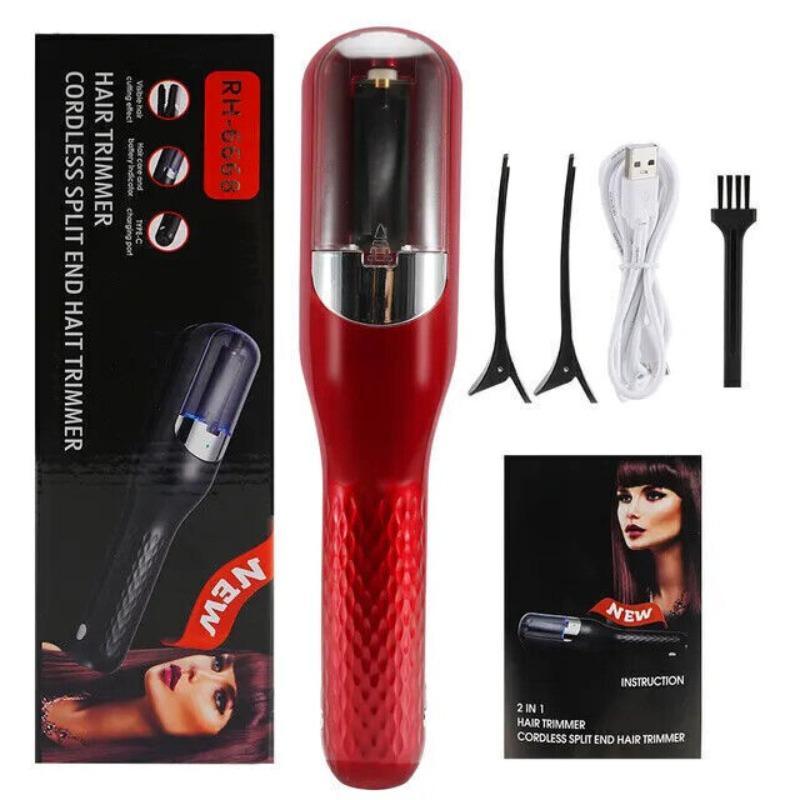 TK Cortador De Cabello Eléctrico Automático 2 En 1 Control De Borde Multifuncional Recargable Por Tipo C Cortador De Punta De Cabello