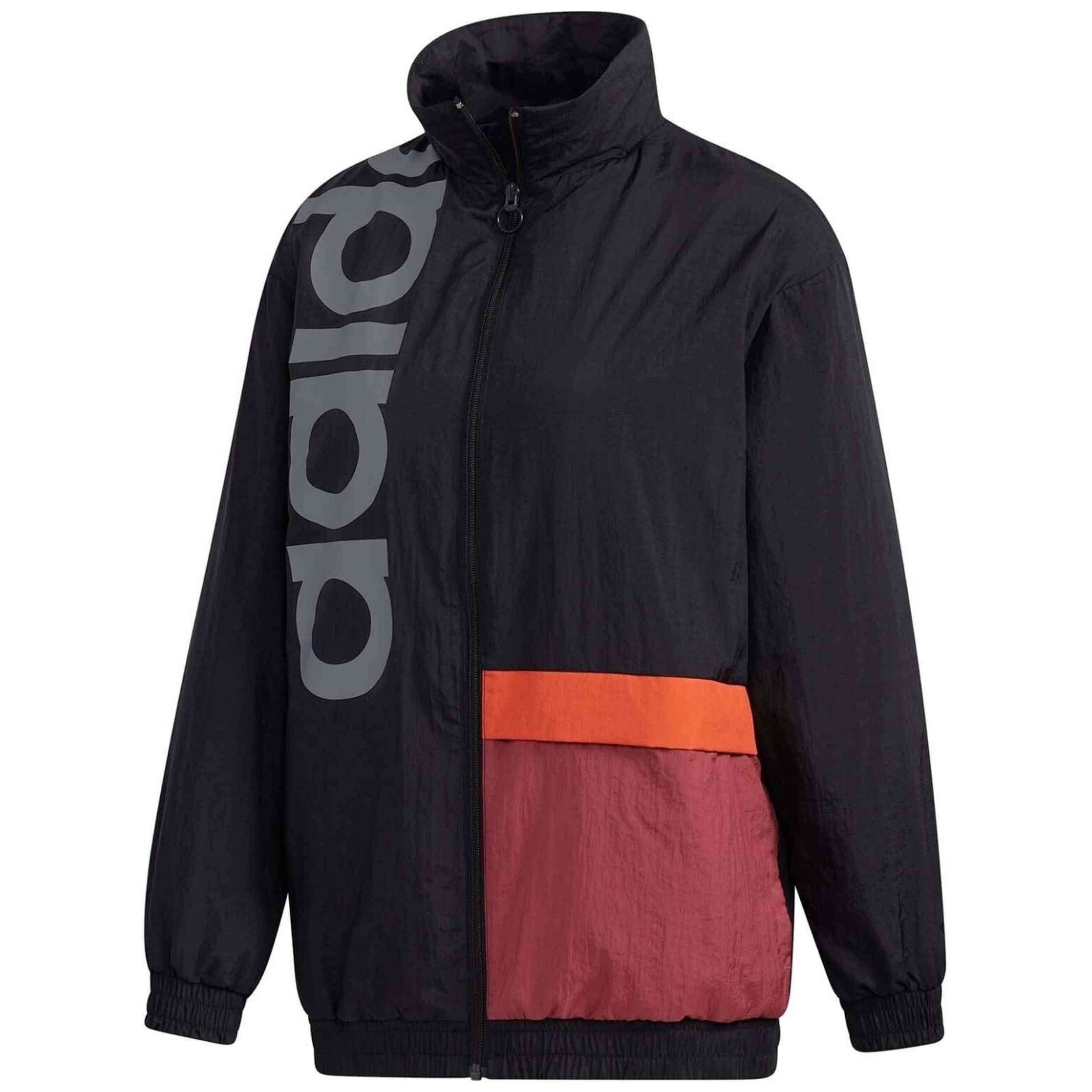 Cortaviento Adidas modelo GD5960 para hombre y mujer en color Negro