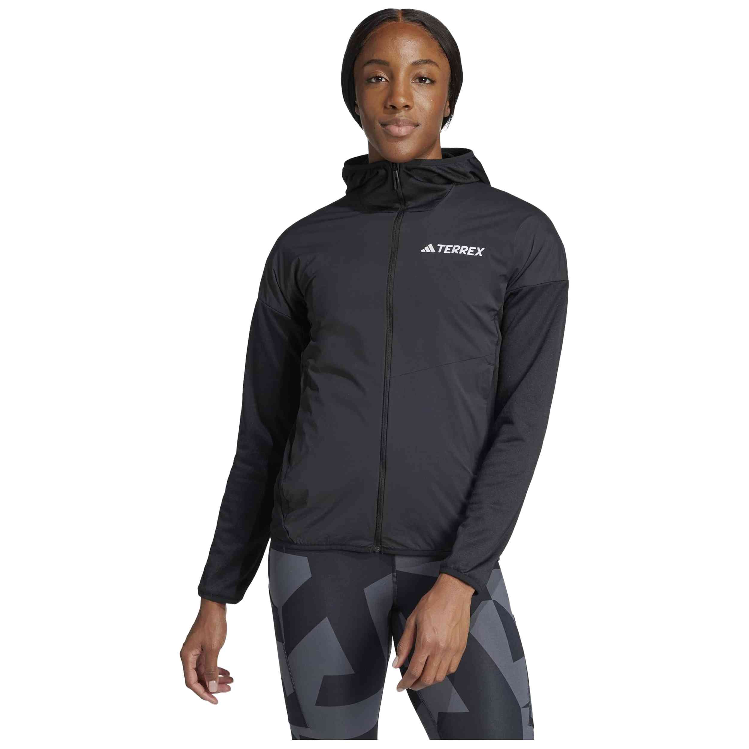 Chaqueta Con Capucha Terrex Xperior Climawarm+ Wind Light Fleece adidas