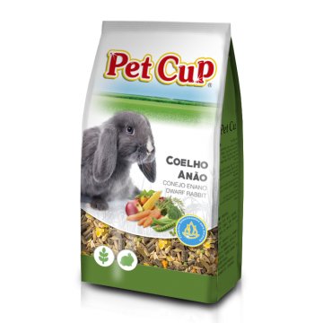 Mistura Coelhos Anão Pet Cup 3kg