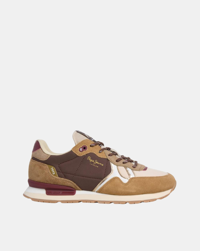 PEPE JEANS PLS400047 BRIT CITY W Zapatillas Mujer Marrón