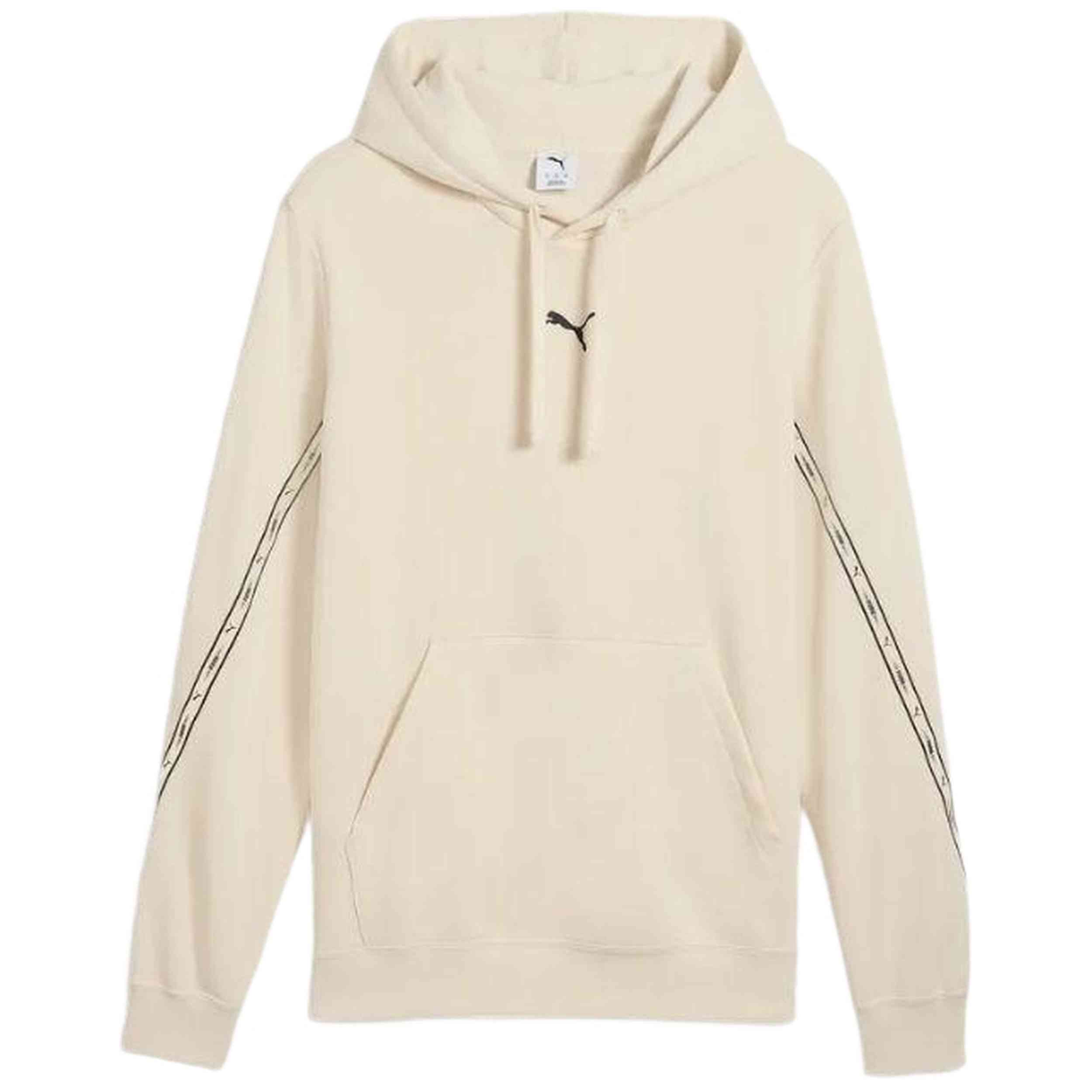 Sudadera Puma modelo Ess Tape Hoodie Tr en color Crema