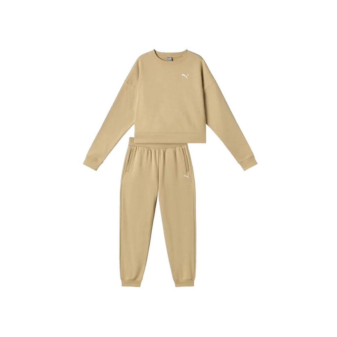 Chandal Mujer Puma Loungewear Marrón - Cómodo y Elegante