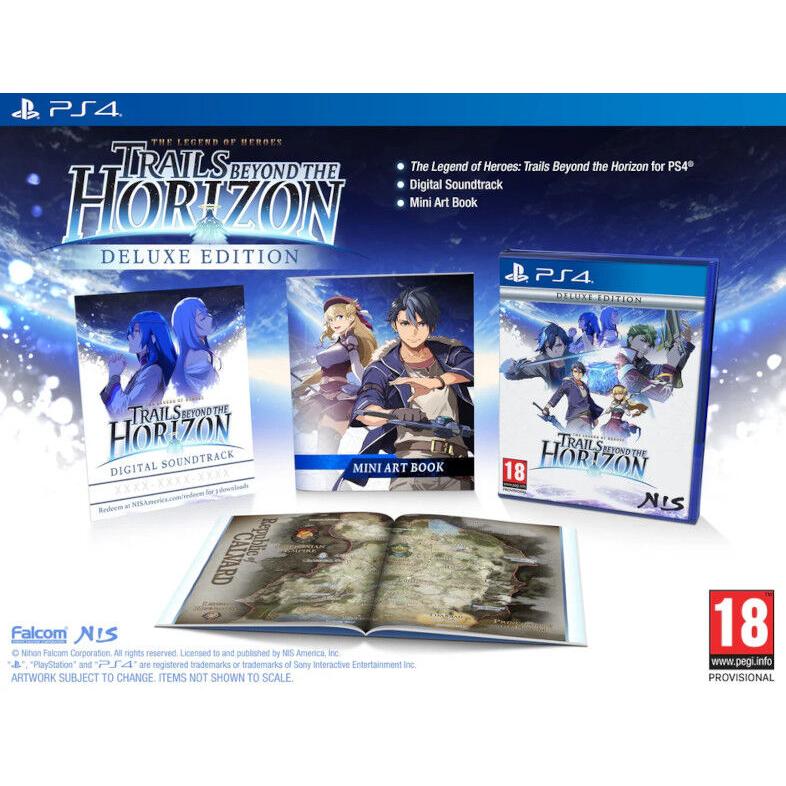The Legend of Heroes Trails Beyond The Horizon Deluxe Edition - PS4 - Nuevo precintado - PAL España