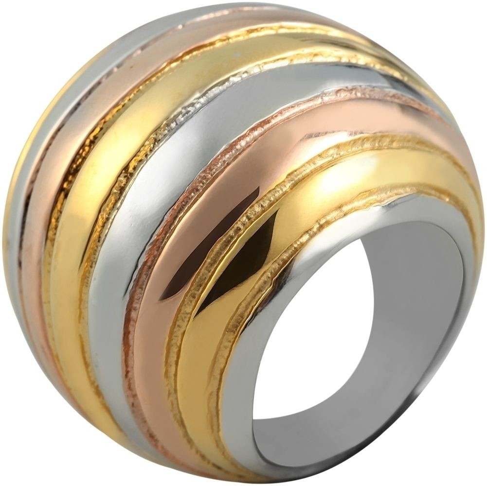 Akzent® Anillo Feminino em Aço Inoxidável - Tam.62 - 0122