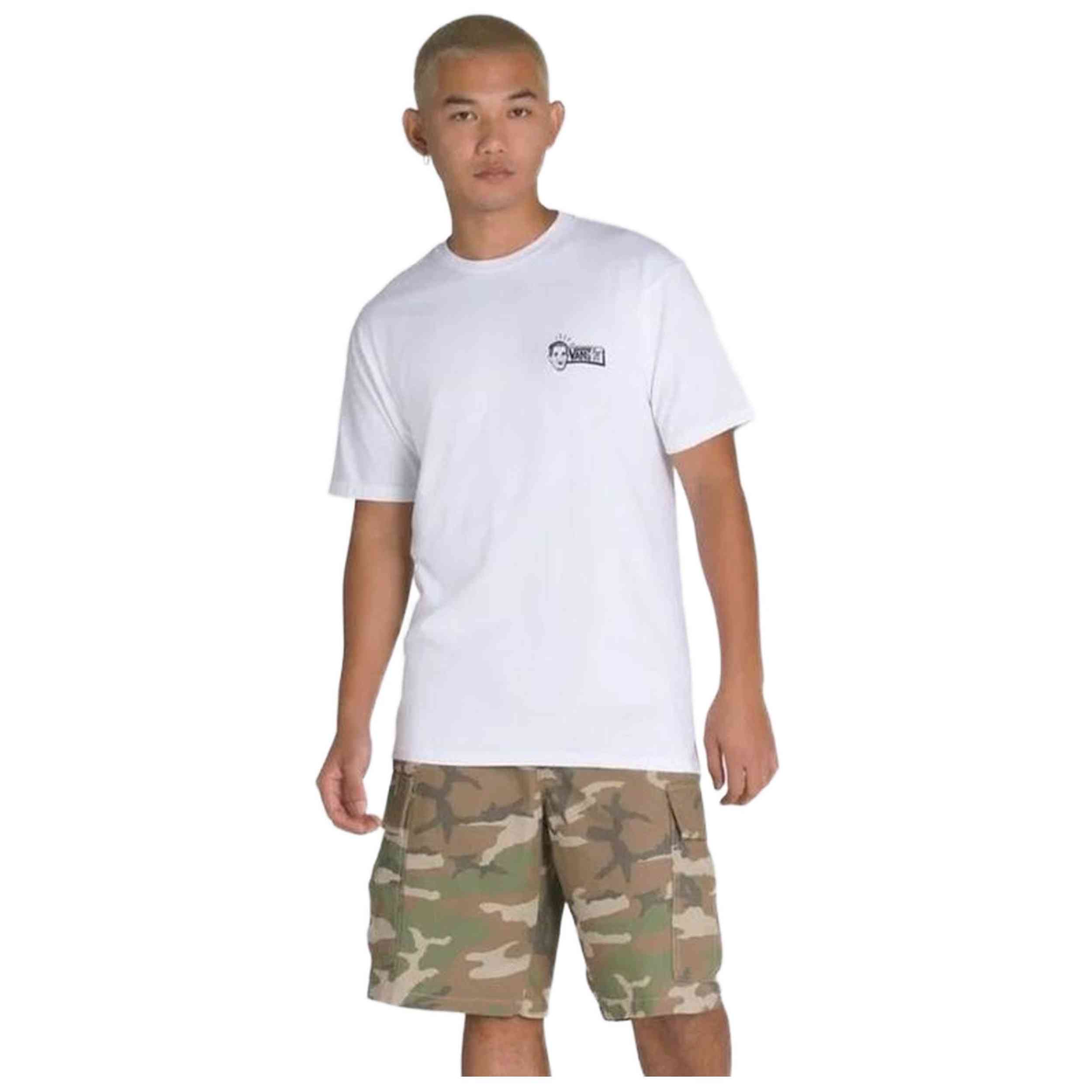 Camiseta Vans modelo Death Grip Ss en color Blanco