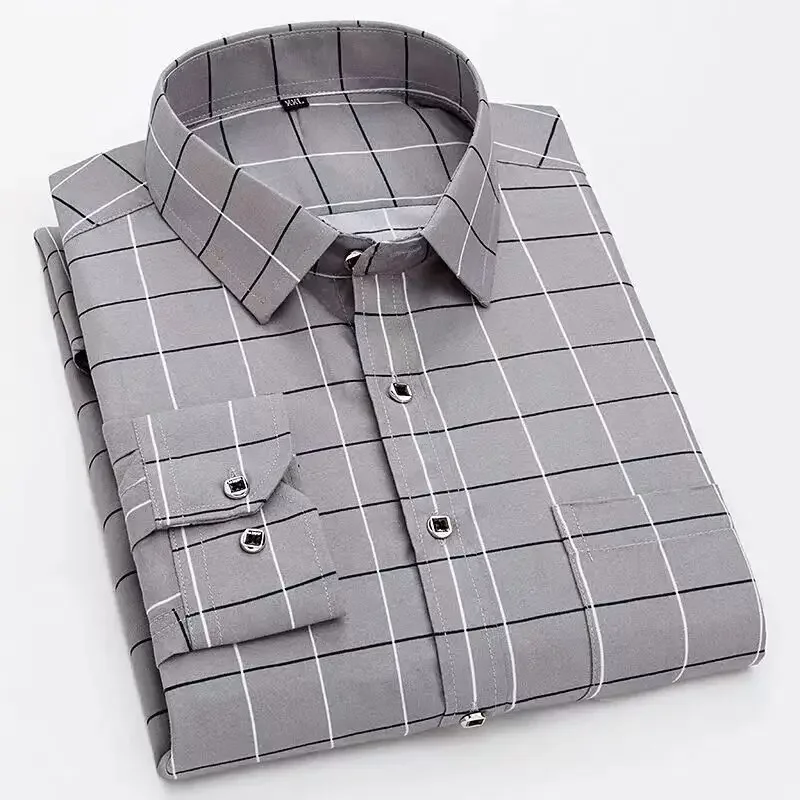 TK Camisa De Punto Para Hombre Estilo Coreano a Prima Dona Azul Y Blanco Ajustada Con Estampado Larga Manga Cierre Único Casual