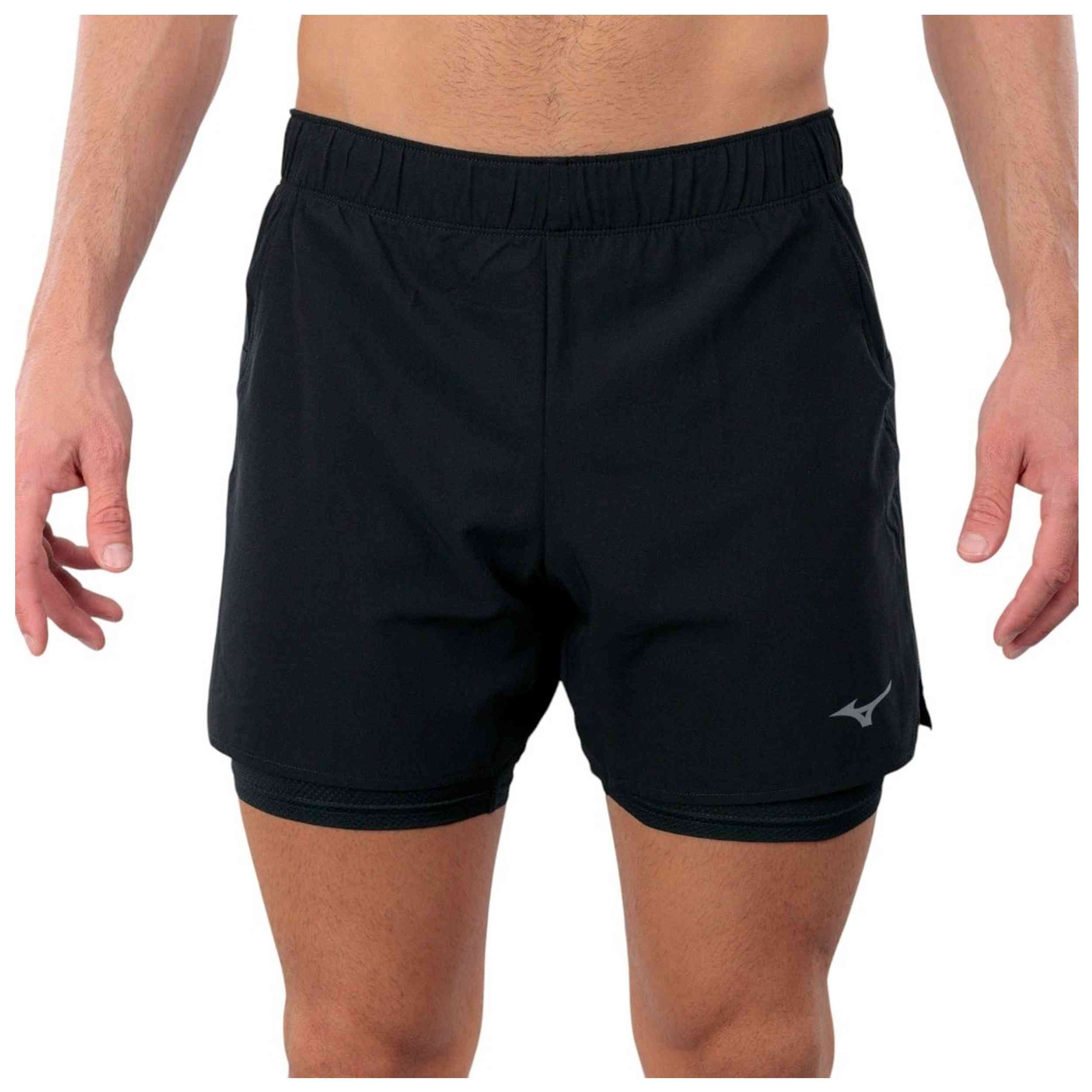 Pantalon Corto Mizuno modelo J2GBC510-09 para Hombre en color Negro