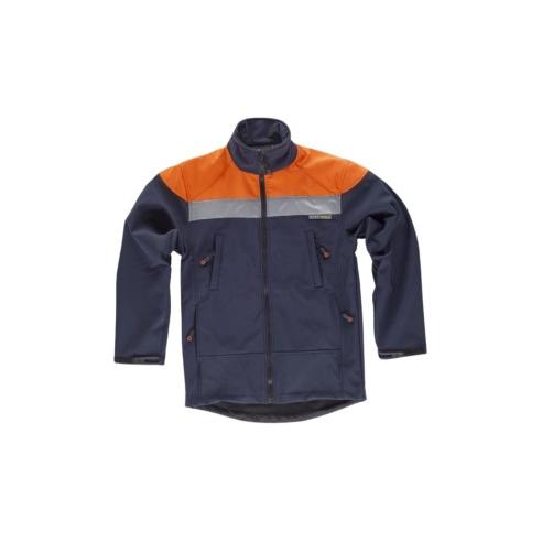 Marca Workshell - Chaqueta AV con Cinta Reflectante