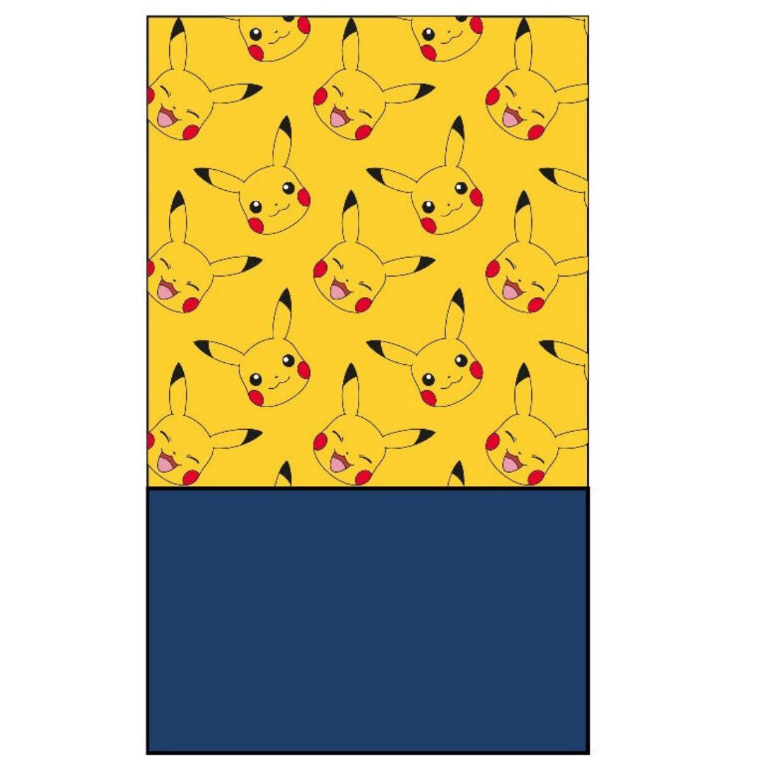 Bufanda Braga Cuello New Import Infantil Coralina Pokemon Pikachu