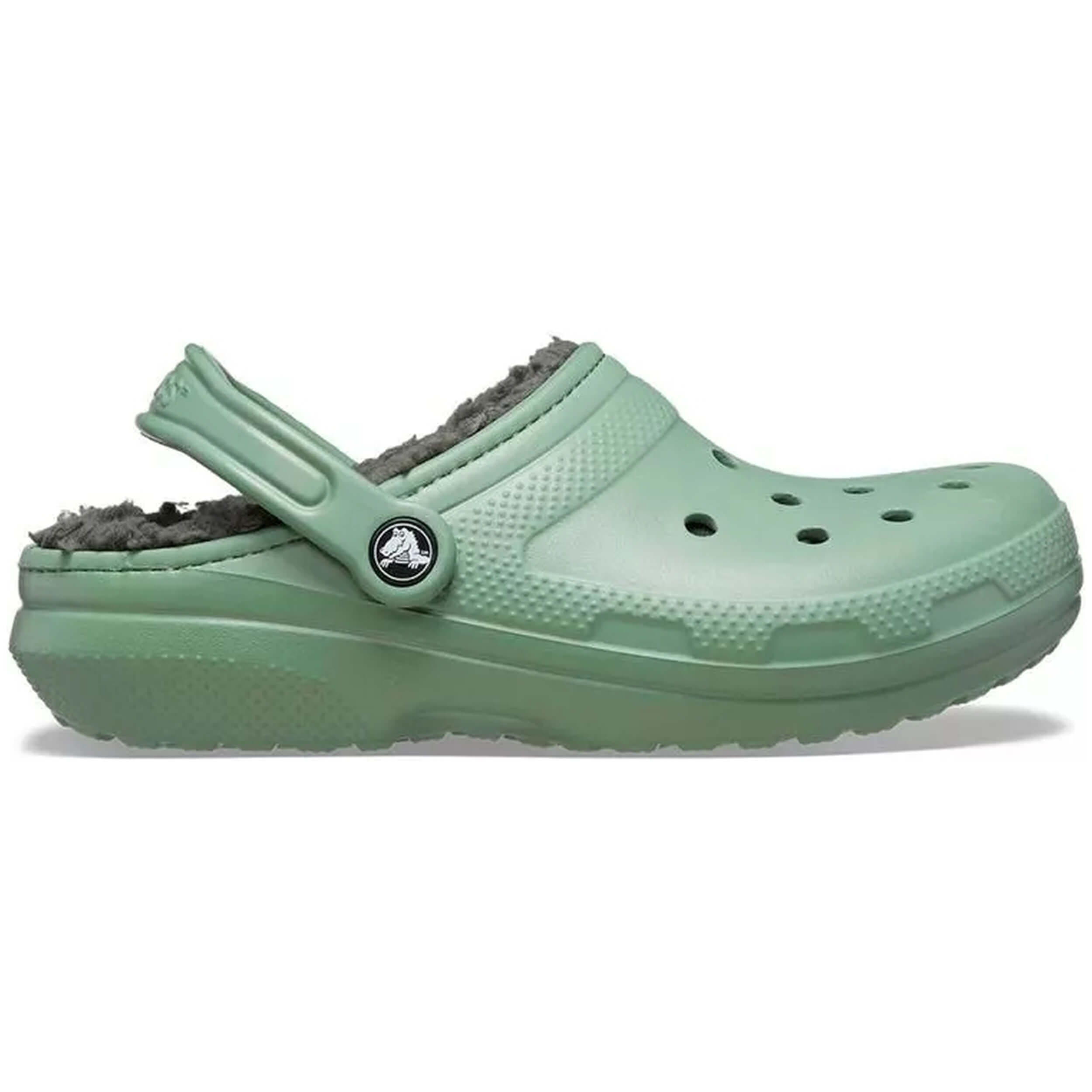 Zuecos Crocs modelo 203591-3WP para Hombre en color Verde
