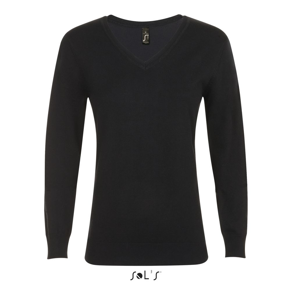 Jersey de Punto Fino para Mujer con Cuello en Pico SOL'S GLORY WOMEN