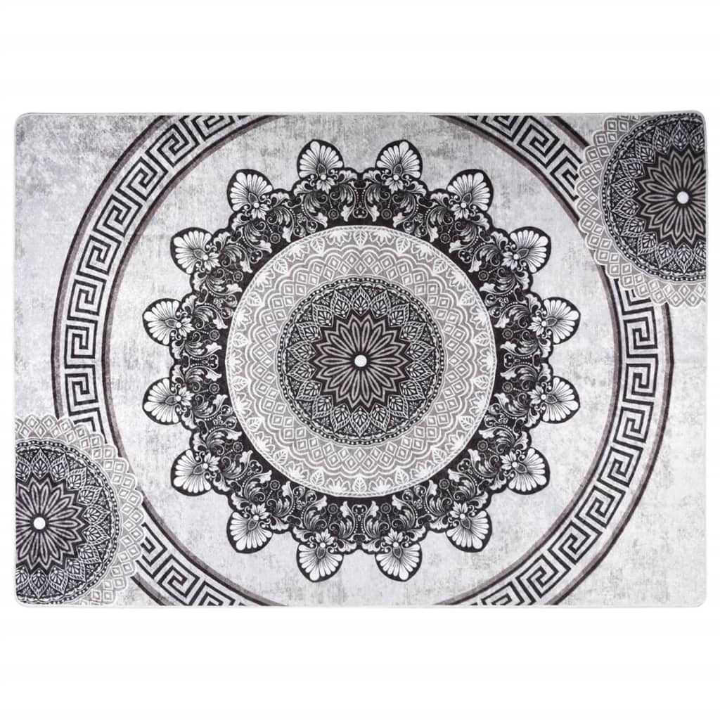 Alfombra Lavable Antideslizante Vidaxl 120x180 Cm