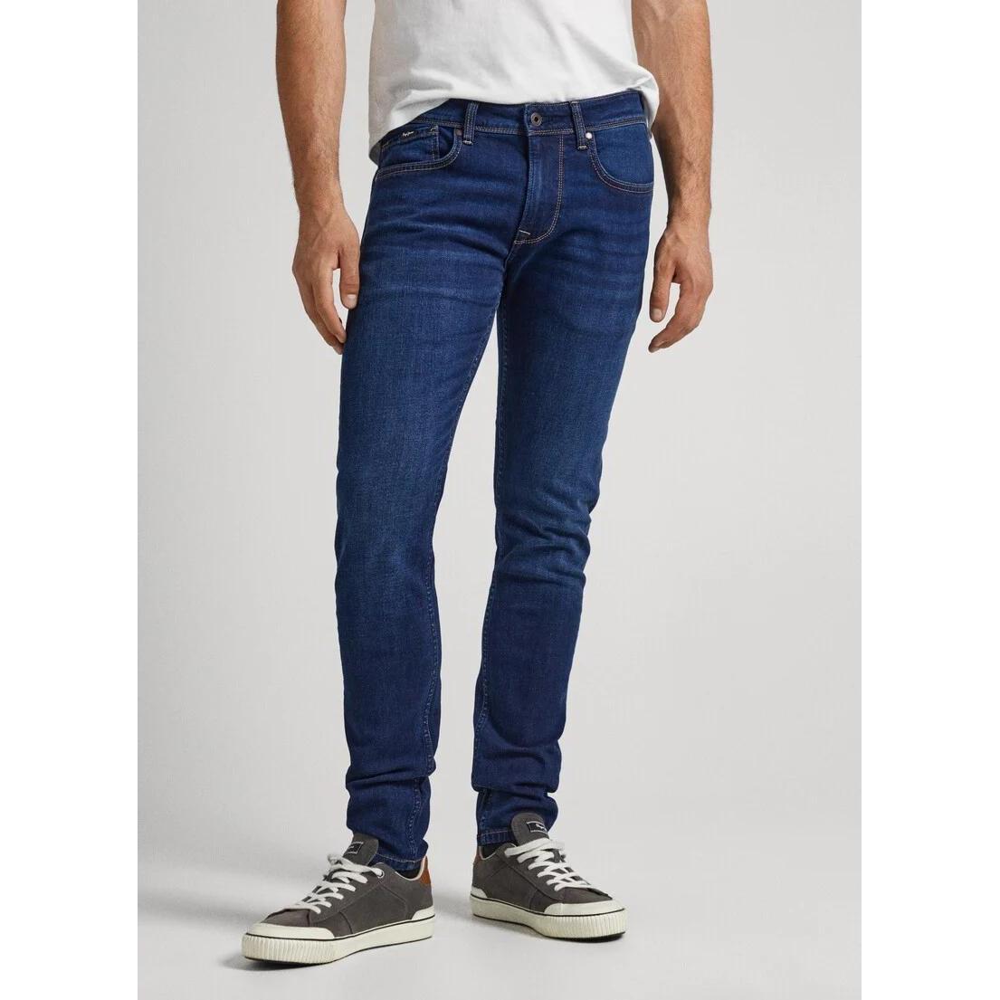 Pantalón Pepe Jeans Finsbury Skinny tiro bajo Para hombre