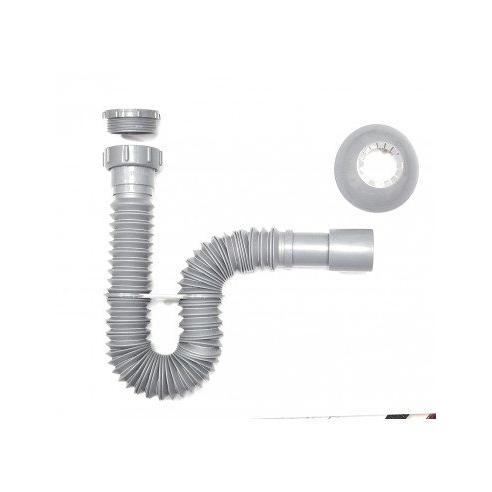 PLASTISAN Sifón Extensible Gris 1¼"+1½" Ø32-40m Plastisan P44558